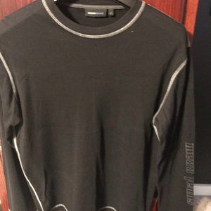 Men's Long Sleeve Shirt Black MEXXJEANS